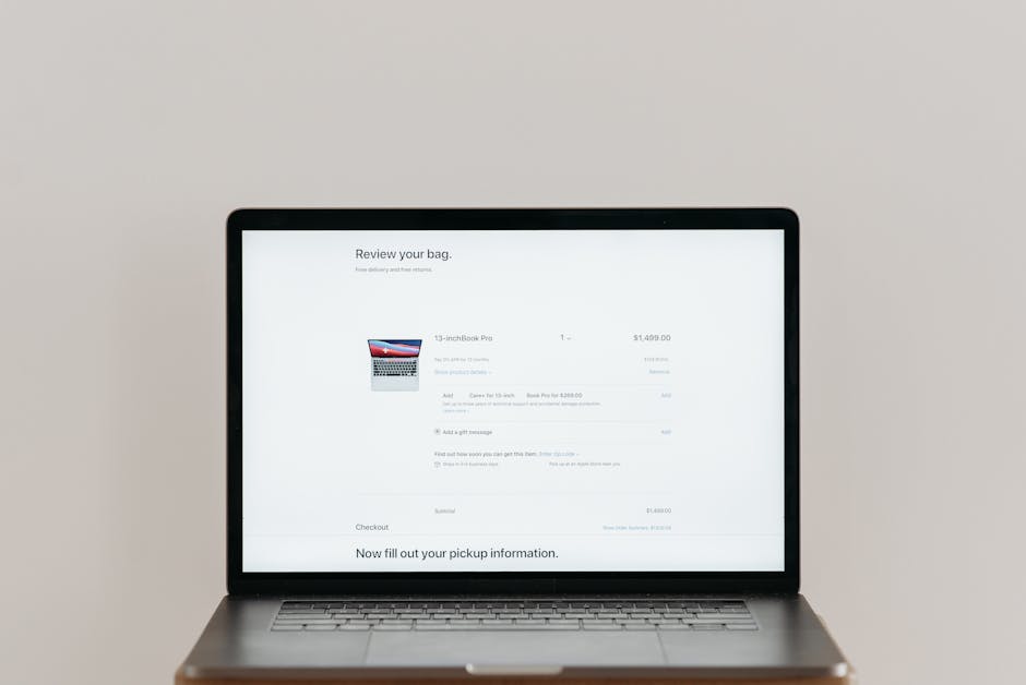 macbook, インターネット購入, インタフェースの無料の写真素材
